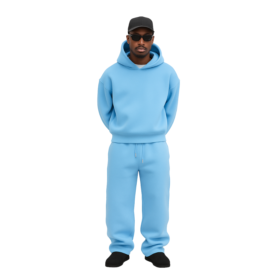 HOODIE BLEU CLAIR