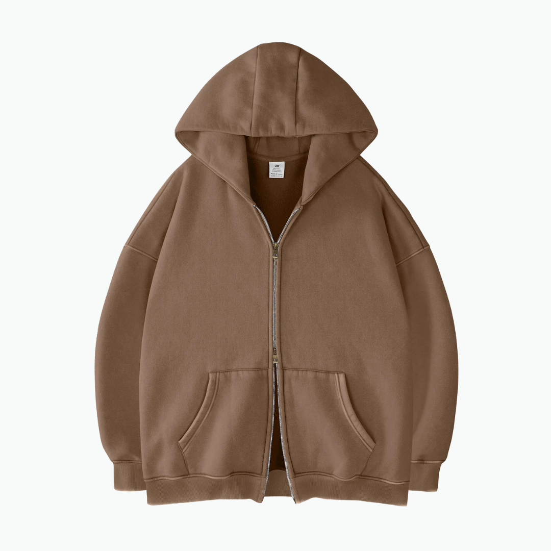ZIP WASH HOODIE