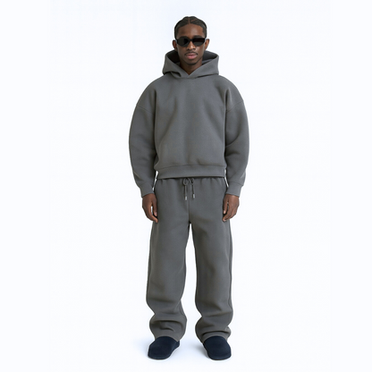 HOODIE GRIS FONCÉ