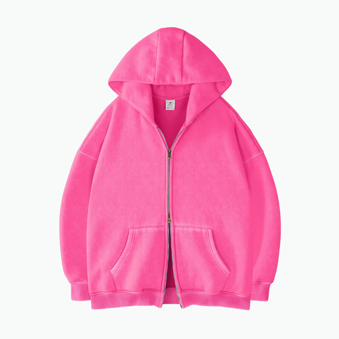 ZIP WASH HOODIE